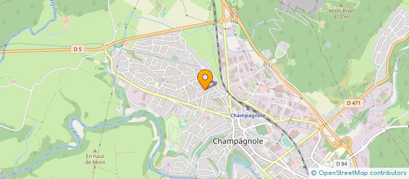 localisation de l'entreprise ETOILE SPORTIVE DE SIROD  SIROD