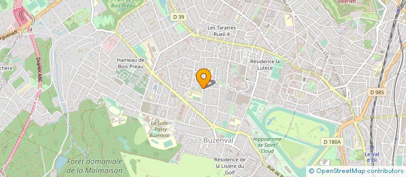 localisation de l'entreprise ETOILE SPORTIVE DU MONT VALERIEN à RUEIL MALMAISON