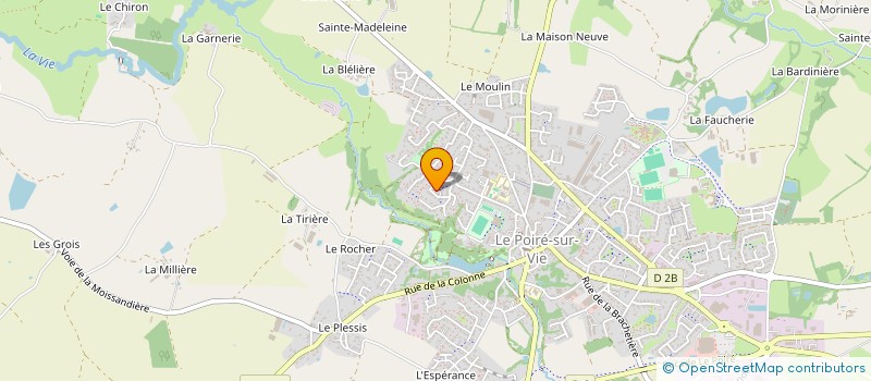 localisation de l'entreprise ETOILE SPORTIVE DYONISIENNE  SAINT-DENIS-LA-CHEVASSE