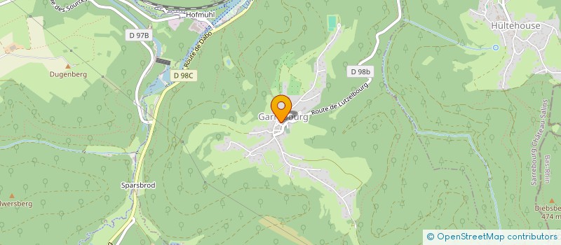 localisation de l'entreprise ETOILE SPORTIVE (E.S.) DE GARREBOURG  GARREBOURG