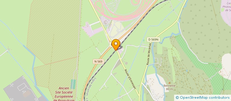localisation de l'entreprise ETOILE SPORTIVE ENTRESSEN ISTRES à ISTRES