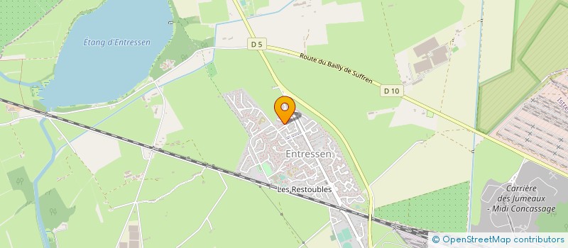 localisation de l'entreprise ETOILE SPORTIVE ENTRESSEN ISTRES JUDO à ISTRES