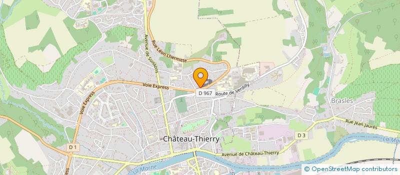 localisation de l'entreprise ETOILE SPORTIVE ET CULTURELLE DE MONT-SAINT-PERE  MONT-SAINT-PERE