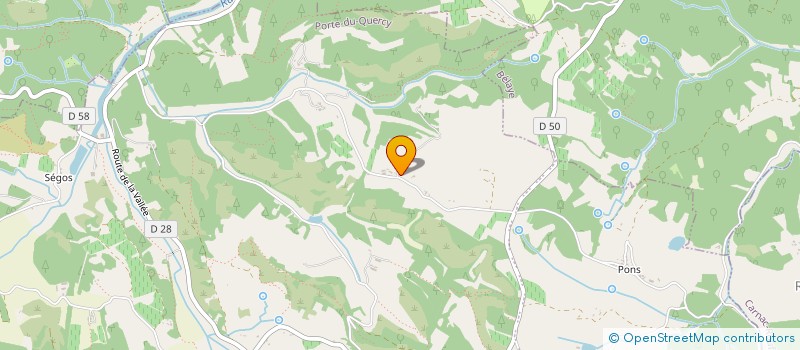 localisation de l'entreprise ETOILE SPORTIVE ET CULTURELLE DU BOULVE à PORTE-DU-QUERCY