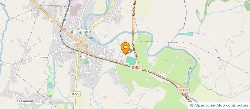 localisation de l'entreprise ETOILE SPORTIVE MONTAGNE NOIRE  LABRUGUIERE