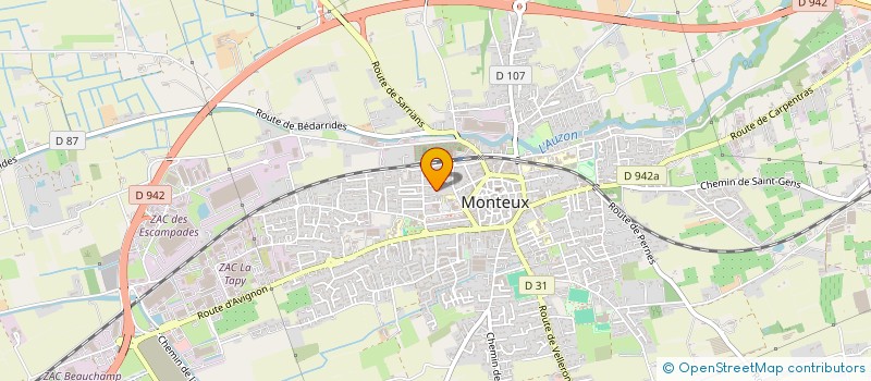 localisation de l'entreprise ETOILE SPORTIVE MONTILIENNE  MONTEUX