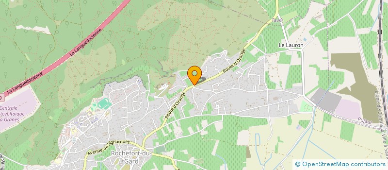 localisation de l'entreprise ETOILE SPORTIVE ROCHEFORTAISE à ROCHEFORT-DU-GARD