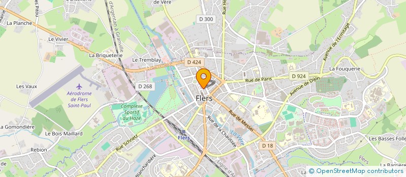 localisation de l'entreprise ETOILE SPORTIVE STE MARIE à FLERS