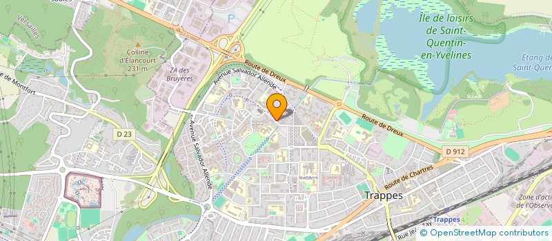 localisation de l'entreprise ETOILE SPORTIVE TRAPPES  TRAPPES