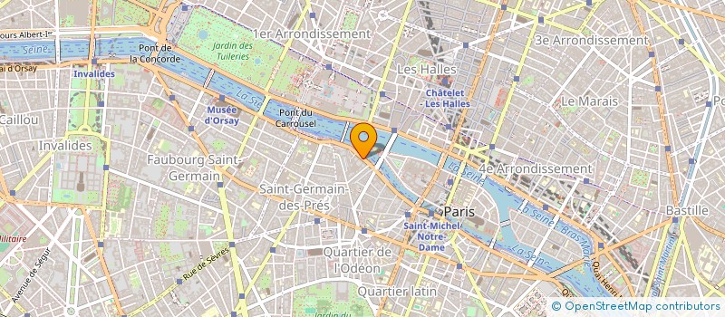 localisation de l'entreprise ETOILE SUR MER  PARIS