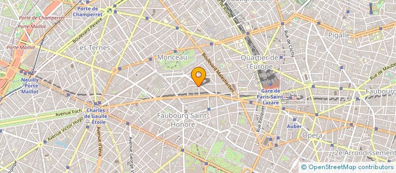 localisation de l'entreprise ETOILE TEHERAN à PARIS