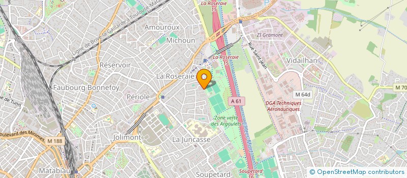 localisation de l'entreprise ETOILE TRANGE à TOULOUSE