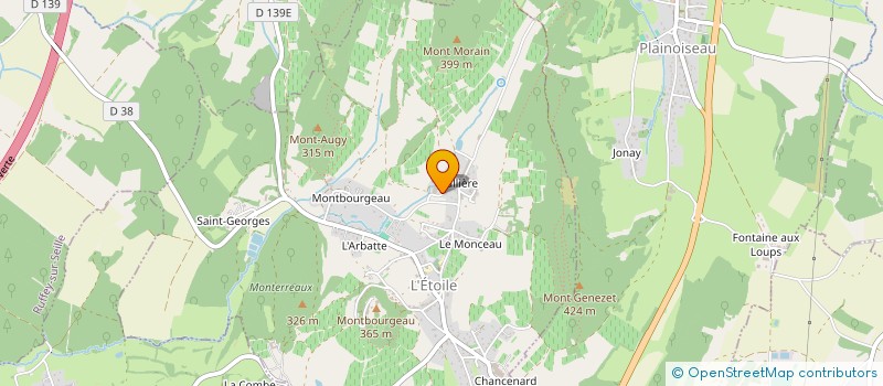 localisation de l'entreprise ETOILE TRANSACTION CONSULTING  L'ETOILE