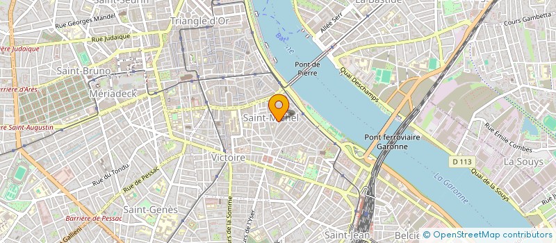 localisation de l'entreprise ETOILE VERTE à BORDEAUX