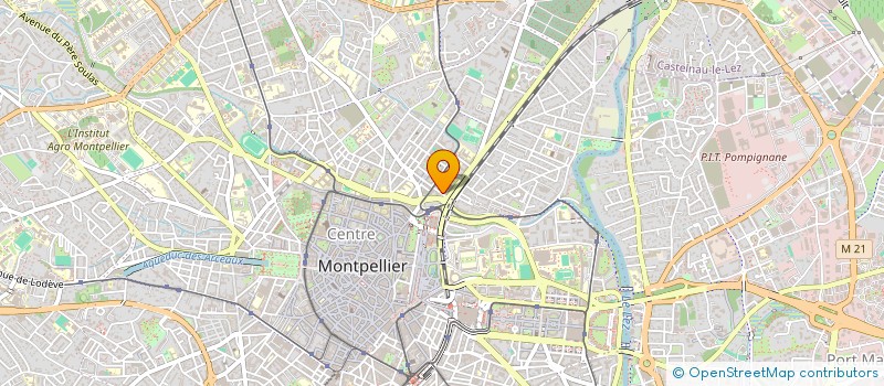 localisation de l'entreprise ETOILE VICTORIA à MONTPELLIER
