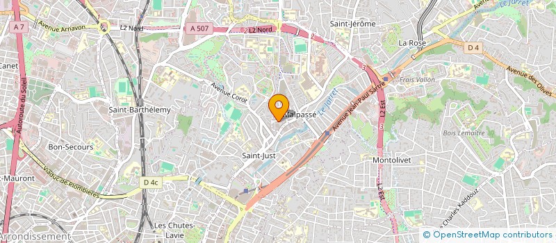 localisation de l'entreprise ETOILES  MARSEILLE