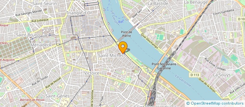 localisation de l'entreprise ETOILES DE MEKNES  BORDEAUX