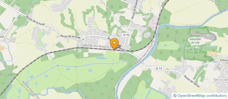 localisation de l'entreprise ETOILES DEBOUSSOLEES  RIVIERE-SAAS-ET-GOURBY