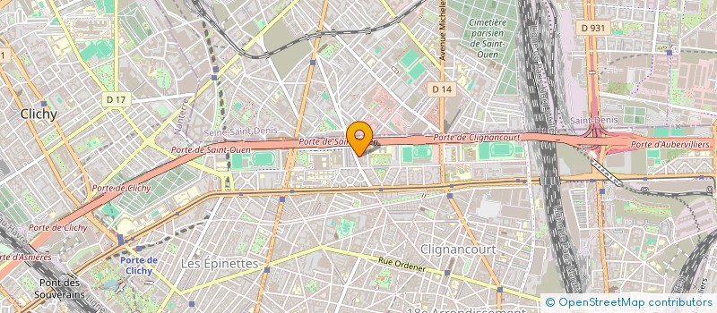 localisation de l'entreprise ETOILES DU SOL  PARIS