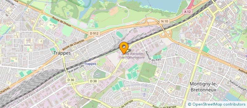 localisation de l'entreprise ETOILES ET FETES à MONTIGNY-LE-BRETONNEUX