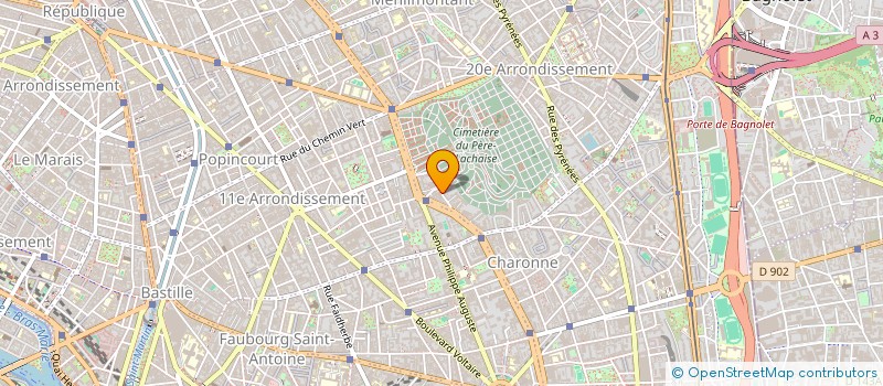 localisation de l'entreprise ETOKNAV à PARIS