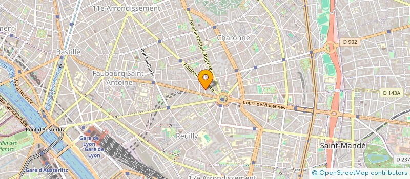localisation de l'entreprise ETOL à PARIS