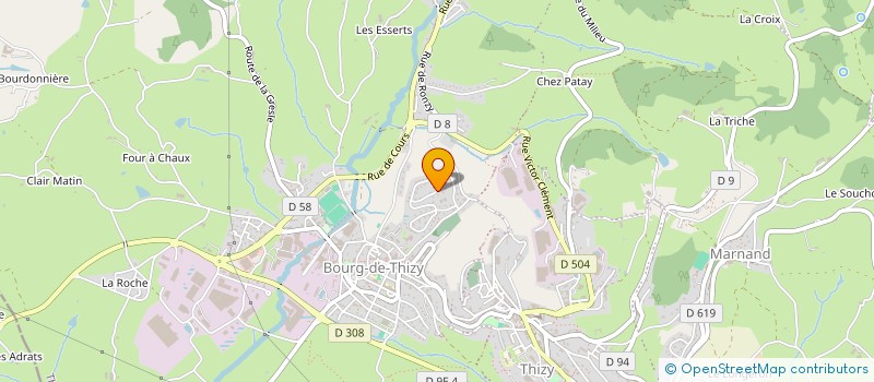 localisation de l'entreprise ETOL ASSIST'  THIZY-LES-BOURGS