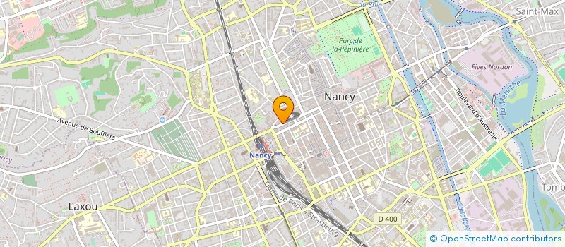 localisation de l'entreprise ETONNANTS MESSIEURS DURAND  NANCY