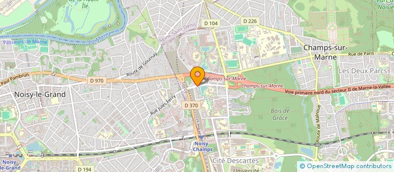 localisation de l'entreprise ETOOLSPRO à CHAMPS-SUR-MARNE