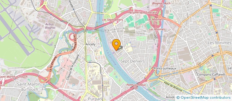 localisation de l'entreprise ETORBAT à TOULOUSE