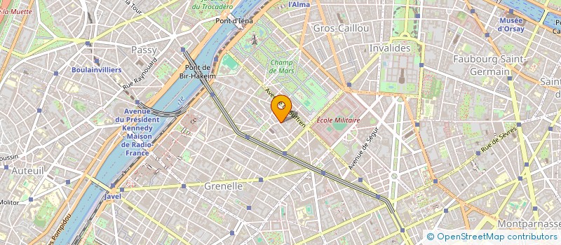 localisation de l'entreprise ETOSHA AUDIT EXPERTISE  PARIS