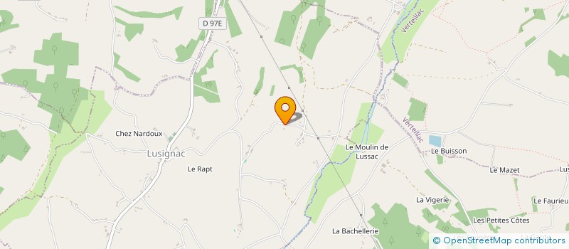 localisation de l'entreprise ETOURNEAU ENERGIE  LUSIGNAC