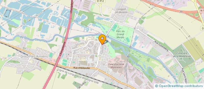 localisation de l'entreprise ETOUVIE SERVICES PLUS  AMIENS