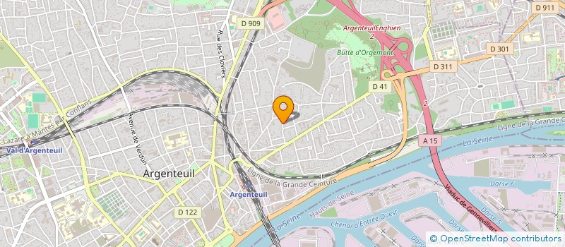 localisation de l'entreprise ETP BATIMENT POLYVALENT  ARGENTEUIL