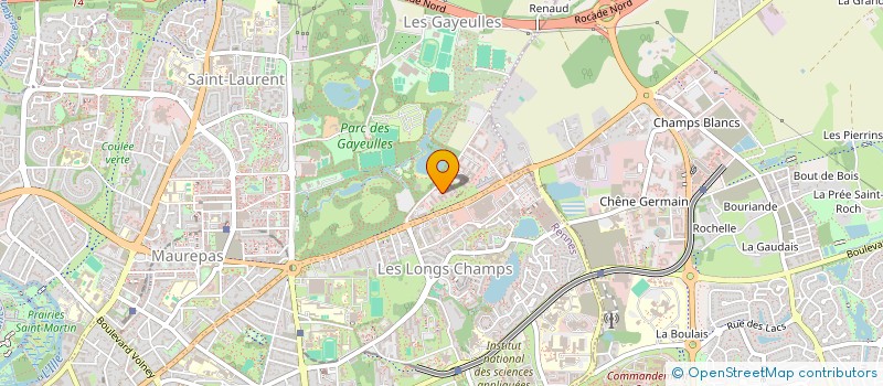 localisation de l'entreprise ETP IMMO  RENNES