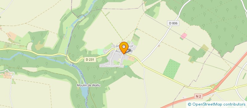 localisation de l'entreprise ETP PLUS TBF SARL à LARGNY-SUR-AUTOMNE