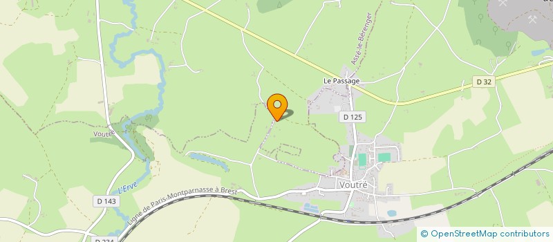 localisation de l'entreprise ETP UG  ASSE-LE-BERENGER