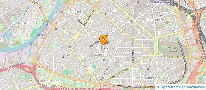 localisation de l'entreprise ETPN à LILLE