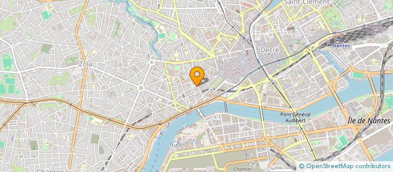 localisation de l'entreprise ETR-C (RETAIL CONSULTING) à NANTES