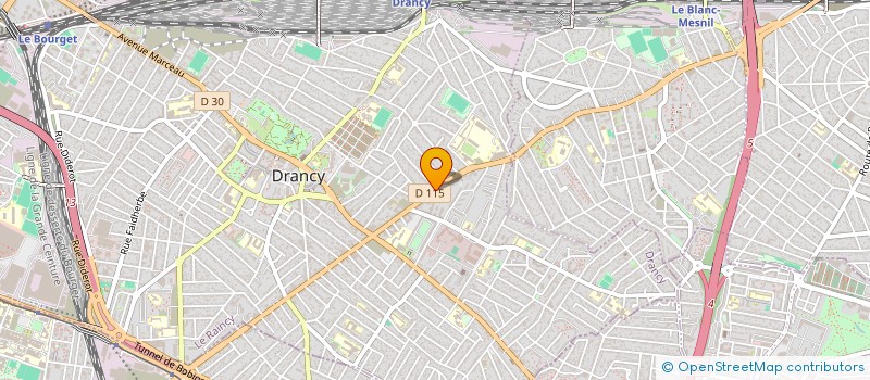 localisation de l'entreprise ETR ENGINEERING  DRANCY