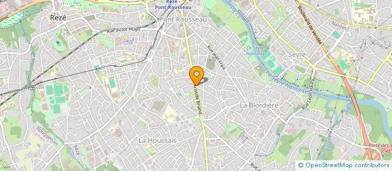 localisation de l'entreprise ETRANGE ASSAUT à REZE