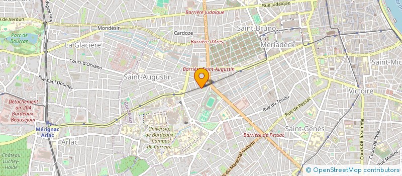 localisation de l'entreprise ETRANGES FRUITS  BORDEAUX