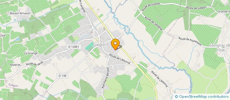 localisation de l'entreprise ETRANSPORTS  LIBOURNE