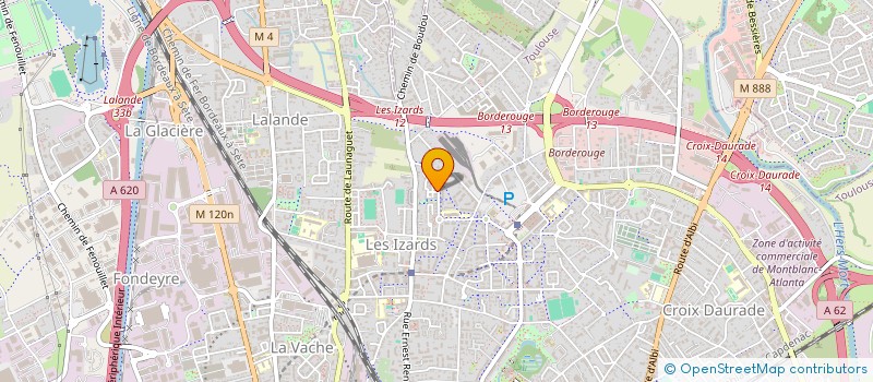 localisation de l'entreprise ETRAV à TOULOUSE