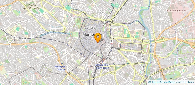 localisation de l'entreprise ETRE à MONTPELLIER