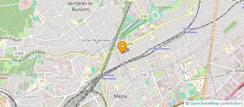 localisation de l'entreprise ETRE AU MONDE à ANTONY