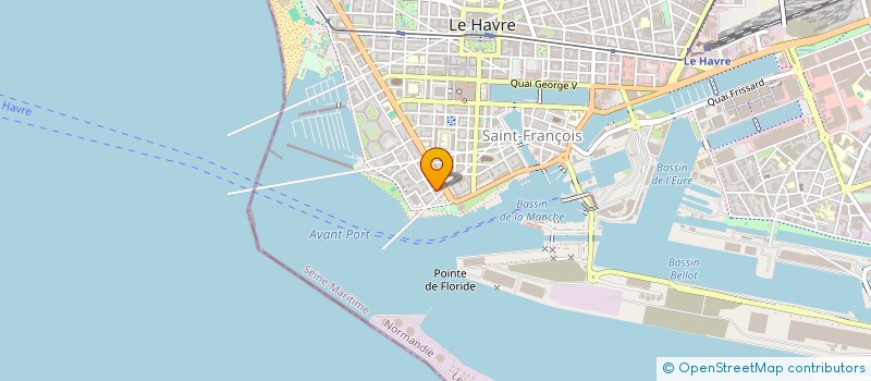 localisation de l'entreprise ETRE AU PRESENT  LE HAVRE