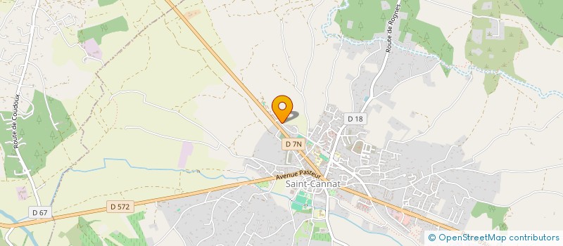 localisation de l'entreprise ETRE BIEN GO  SAINT-CANNAT