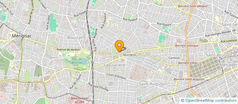 localisation de l'entreprise ETRE BOIS à BORDEAUX
