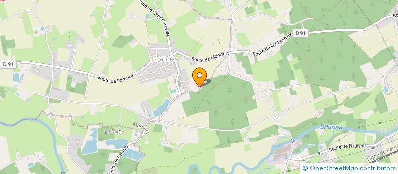 localisation de l'entreprise ETRE COMME TOUT LE MONDE  SAINT-MARS-LA-BRIERE